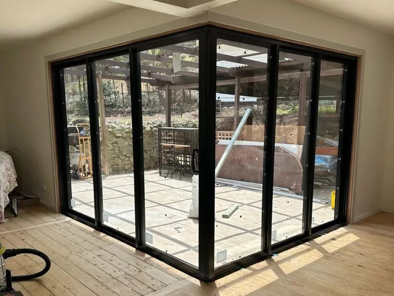 A photo of an alfresco door.